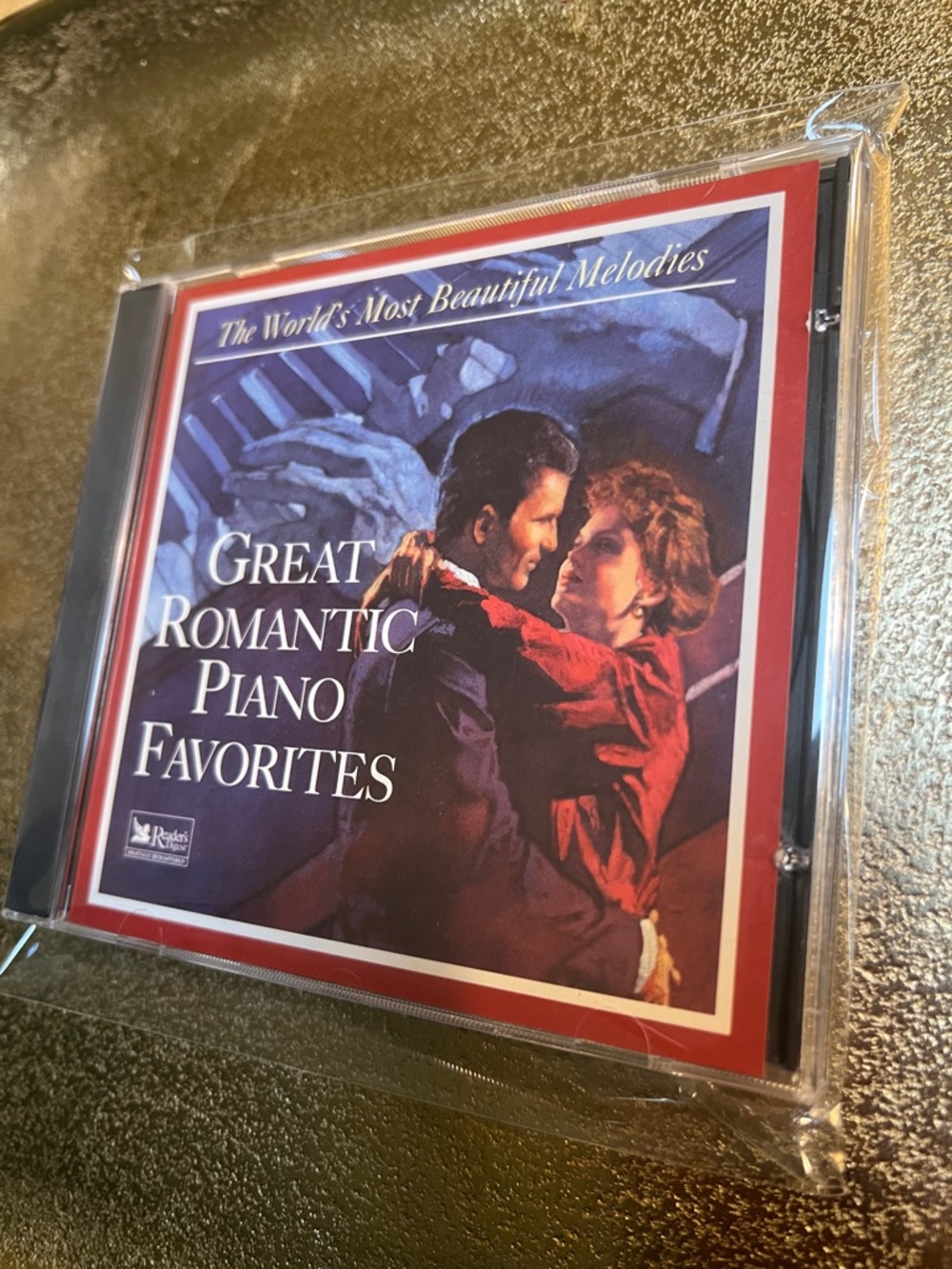 1725** Great Romantic Piano Favorites CD - Red & Navy Cover
